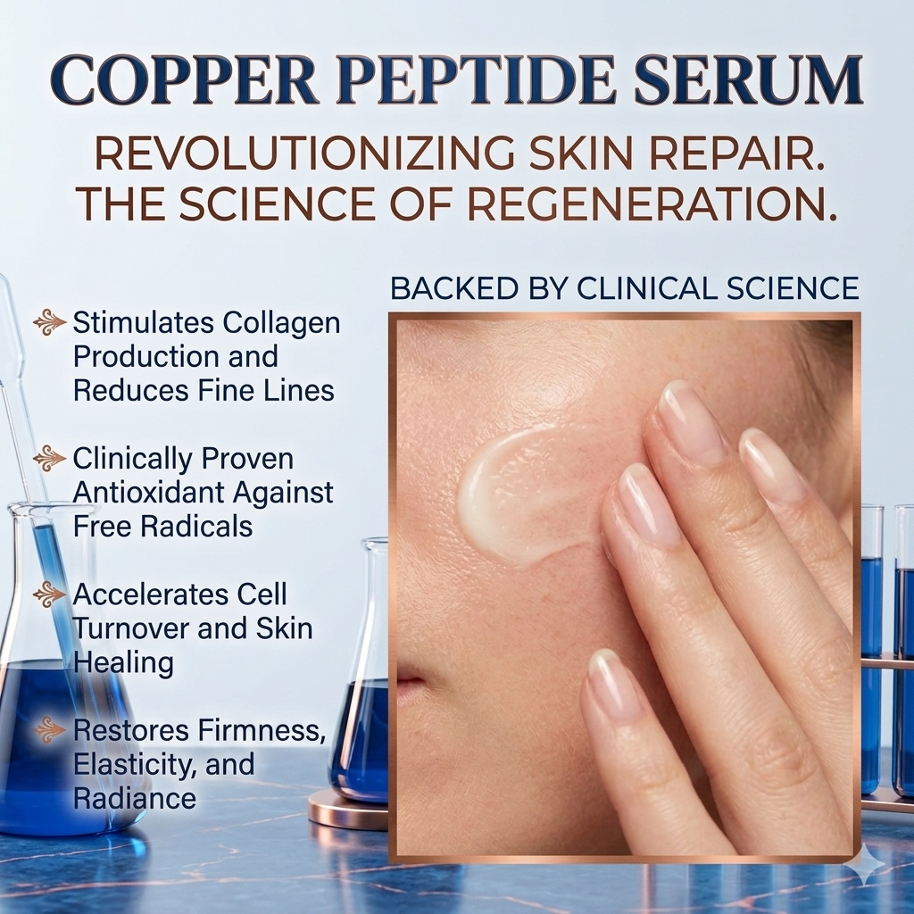 The Blue Copper Peptide Skincare Set
