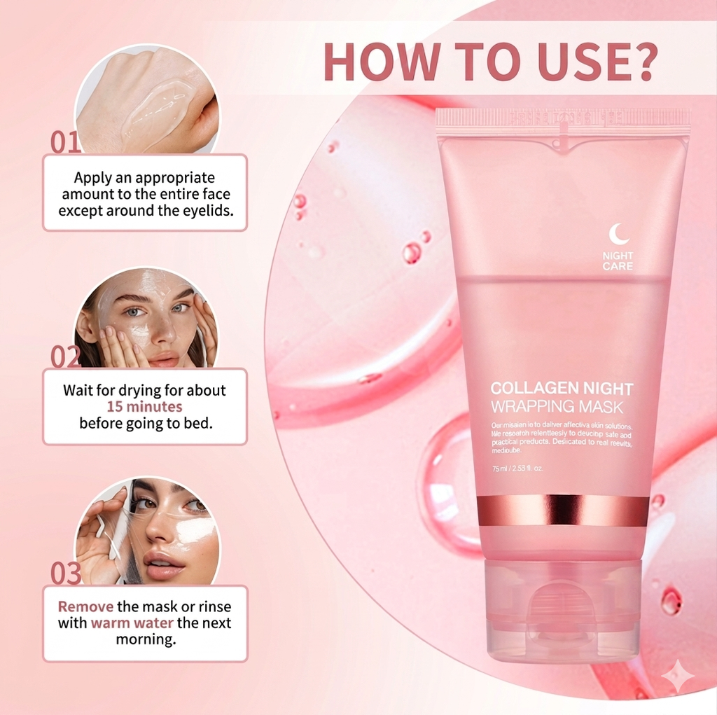 Collagen Peel-off Night Face Mask