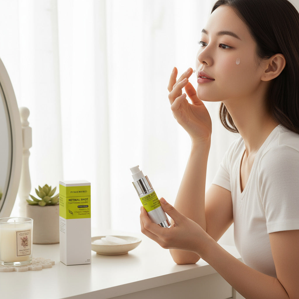 Retinol Shot Anti-Aging Collection: Tightening Serum, Eye Booster & Hydrating Essence