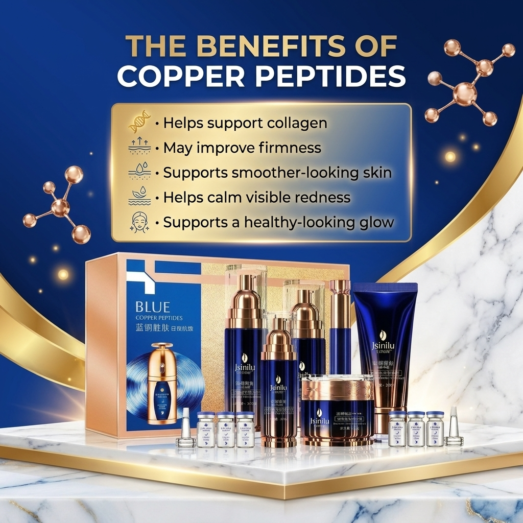 The Blue Copper Peptide Skincare Set