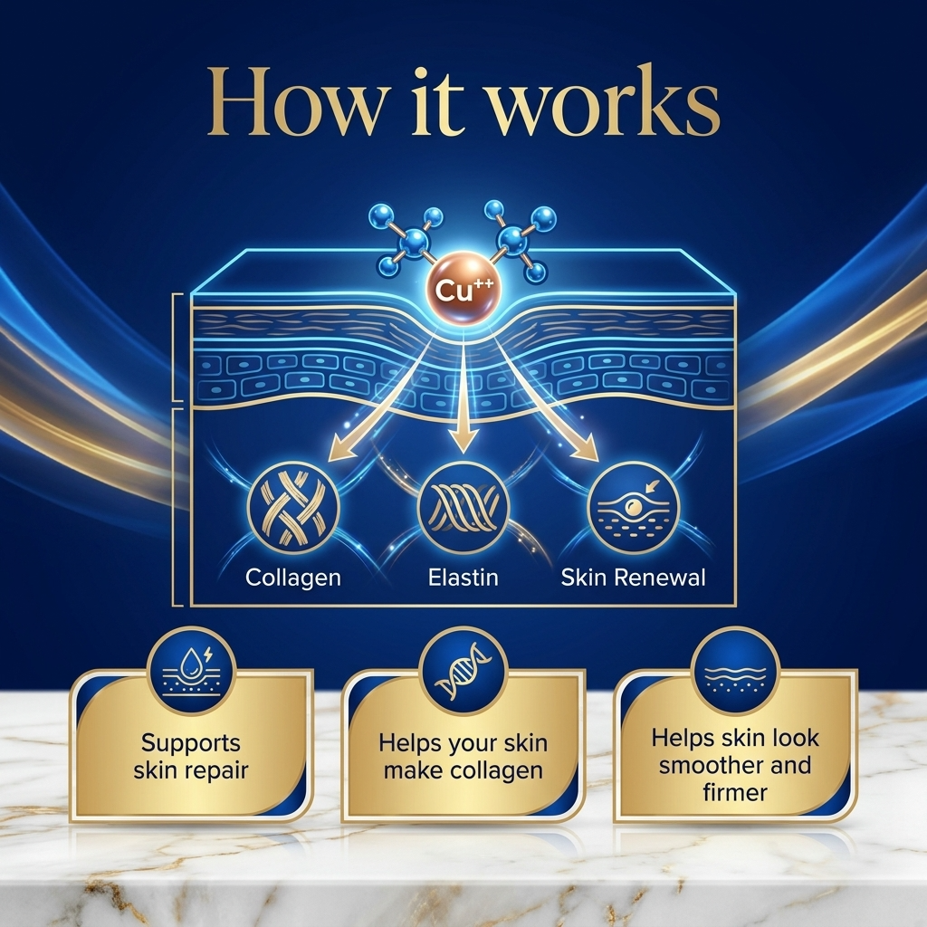 The Blue Copper Peptide Skincare Set